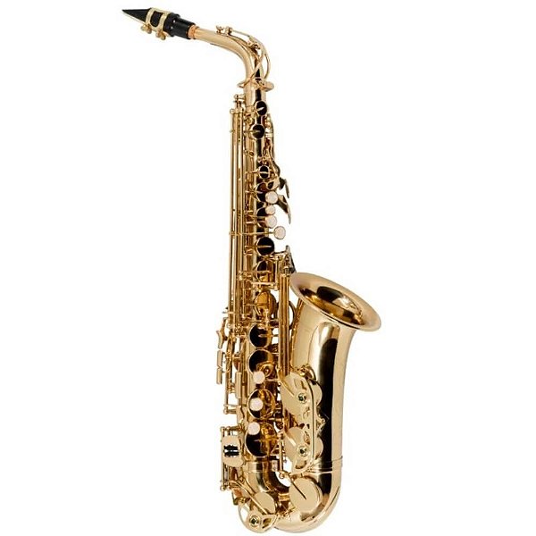 Saxofone Alto Vogga VSAS701N Laqueado em Eb (Mi Bemol)