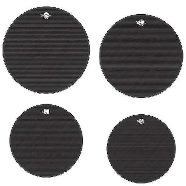 Kit de Peles Luen Percussion Dudu Portes Silent Head Fusion
