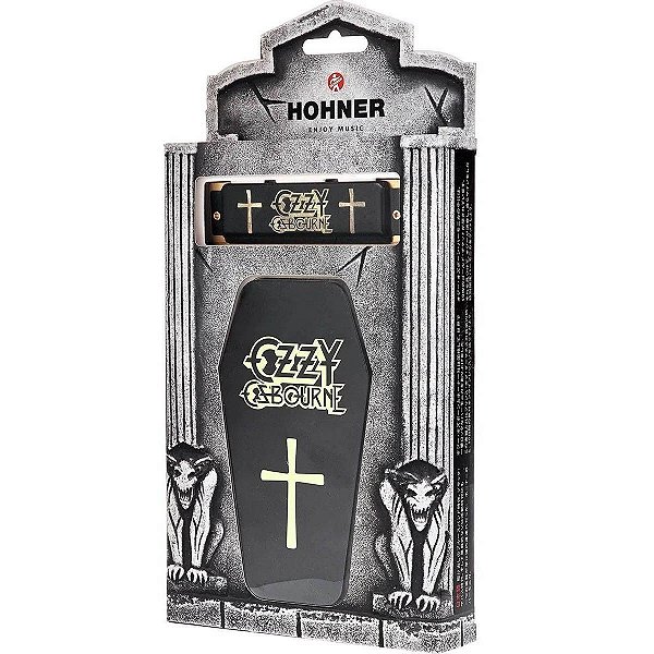 Gaita Diatônica Hohner Signature Ozzy Osbourne M666 - C