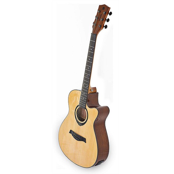Violão Eletro-Acústico Marquês VA-199 Ativo Cutaway Natural