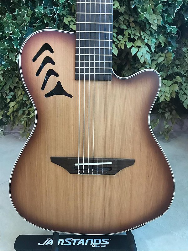 Violão Eletro-Acústico 7 Cordas Marquês VN-23 Ativo Flat CT