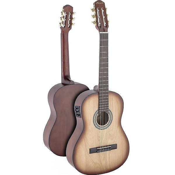 Violão Eletro-Acústico Marquês VN-08 Clássico Nylon Castanho