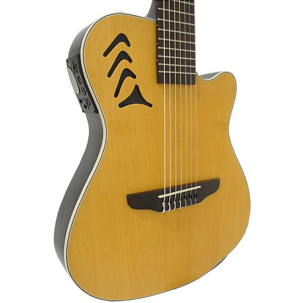 Violão Eletro-Acústico 7 Cordas Marquês VN-23 Ativo Flat NT
