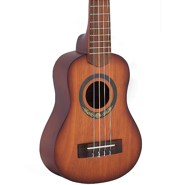 Ukulele Eletro-Acústico Marquês UKS-107 Passivo Soprano CT