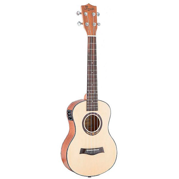 Ukulele Eletro-Acústico Marquês UKT-212 Tenor Natural