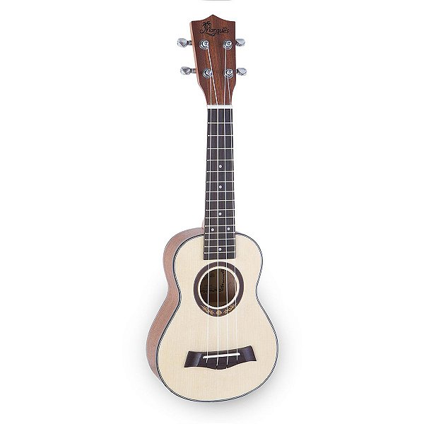 Ukulele Eletro-Acústico Marquês UKS-105 Soprano Passivo NT