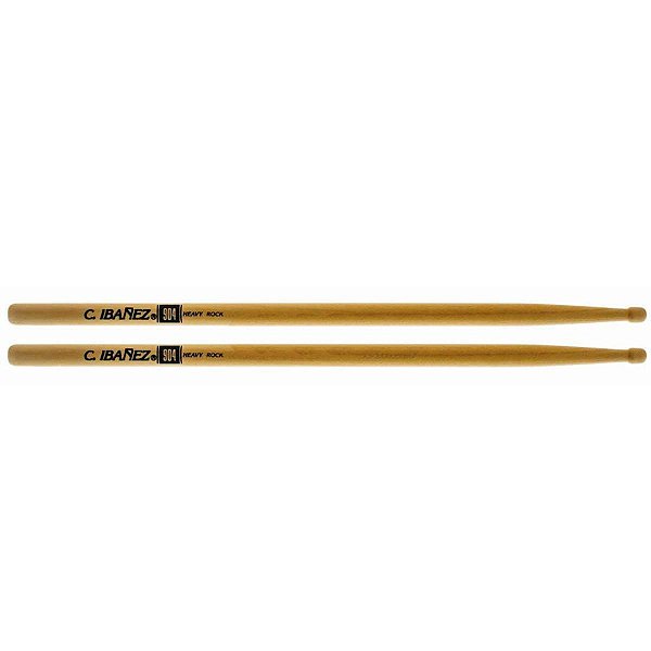 Baqueta C.IBANEZ 904 Premium Heavy Rock 5B Ponta de Madeira