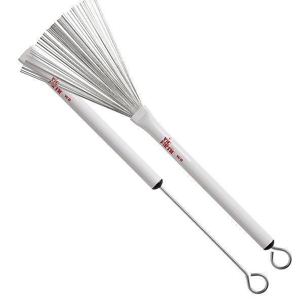 Baqueta Vassourinhas Vic Firth Jazz Brush Retrátil