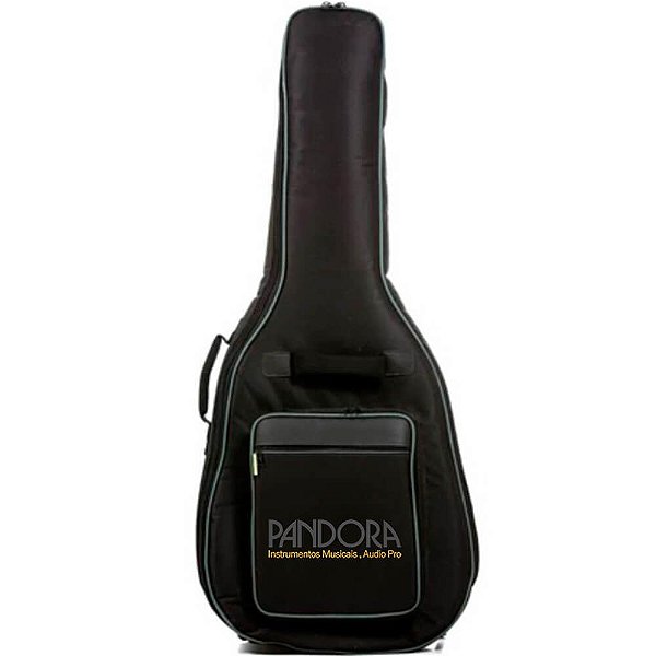 Bag Capa AVS BAGMM20 Série CH200 Preto para Violão Folk