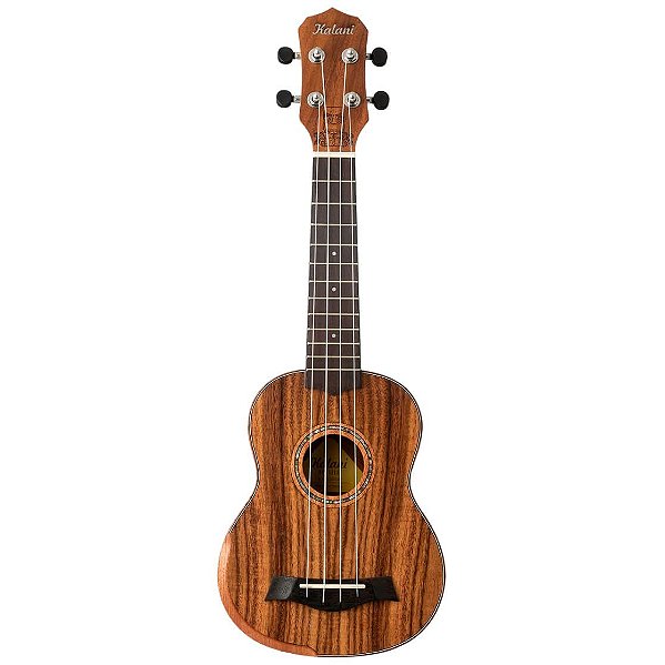 Ukulele Acústico Kalani Soprano Kal 420 SK Maori com Bag