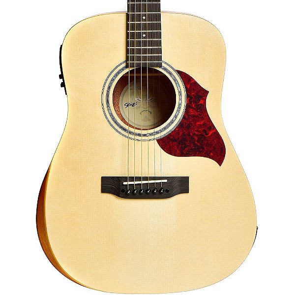 Violão Elétrico Seizi Mini Neo Tokyo Natural Satin com Bag