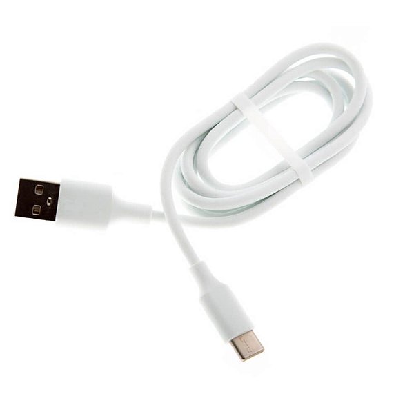 Cabo MXT USB Type C 1 Metro Branco para Carga e Dados