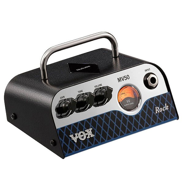 Cabeçote Vox MV Series MV50-Rock 50W Pré-Valvulado para Guitarra