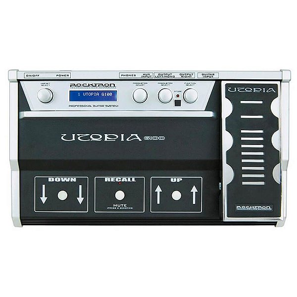 Pedaleira Multi-Efeitos Rocktron Utopia G100