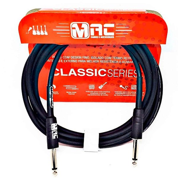 Cabo Mac IC15B Classic Séries P10 4,75M