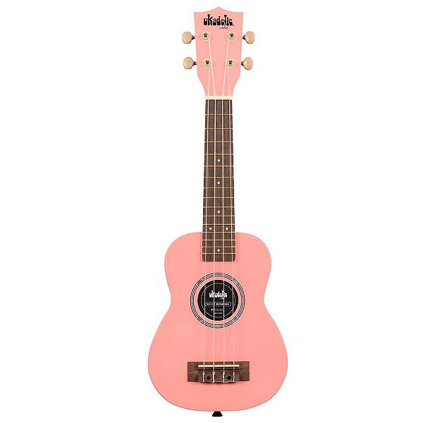 Ukulele Acústico Kala Uk Ukadelic Soprano Flamingo