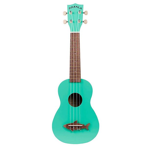 Ukulele Acústico Kala MK-SS Makala Shark Soprano Verde