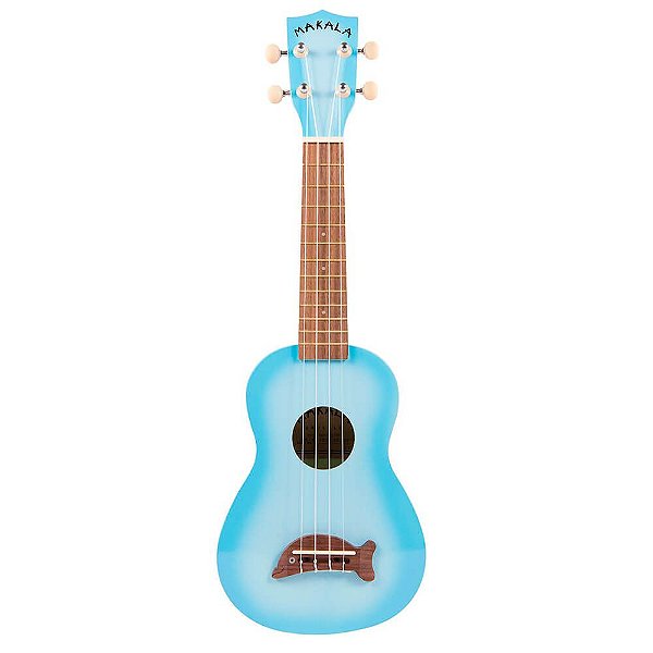 Ukulele Acústico Kala MK-SD Makala Dolphin Soprano Blue
