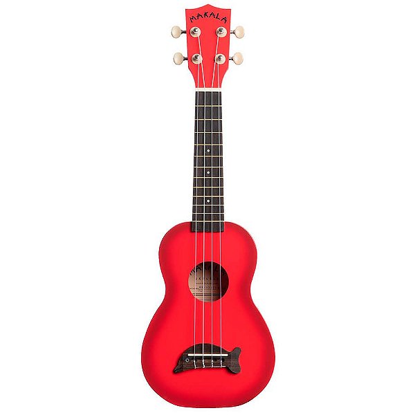 Ukulele Acústico Kala MK-SD Makala Dolphin Soprano Red