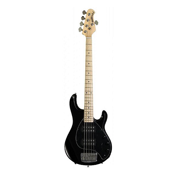 Contrabaixo 5 Cordas Music Man StingRay HH 5 MP Black