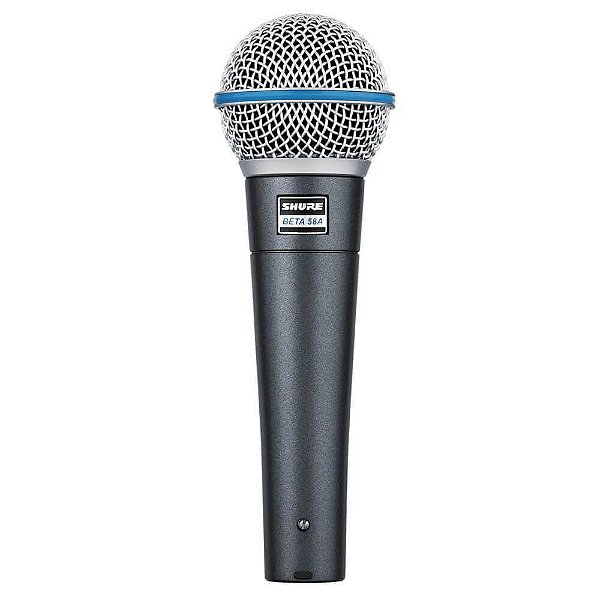 Microfone Dinâmico Shure Beta 58A Supercardioide
