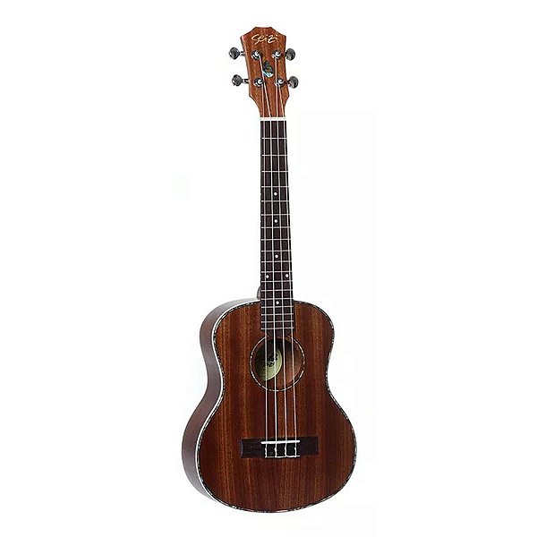 Ukulele Acústico Seizi Maui Plus Tenor Tobacco com Bag