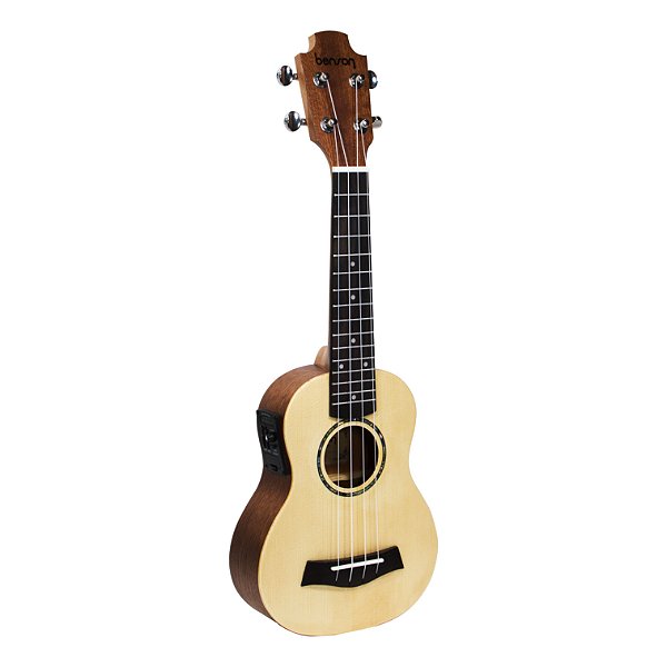 Ukulele Elétrico Benson UB-21SE Soprano Solid Spruce