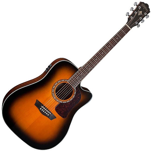 Violao Washburn HD10SCETB Tobbaco Sunburst