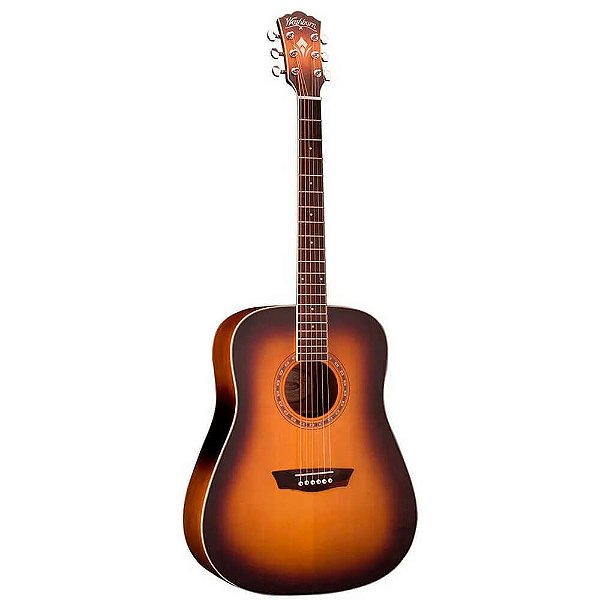 Violao Washburn WD7SATBM Sunburst Dreadnought aco modelo