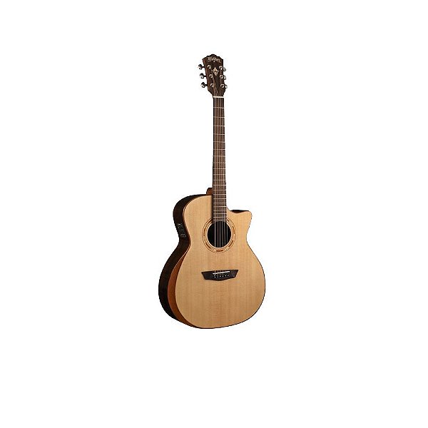 Violao Natural Grand Auditorium Cutway - WCG20SCE  Washburn