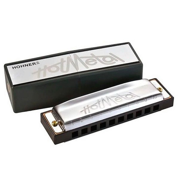 Gaita Diatônica Hohner Hot Metal Bo G (Sol)