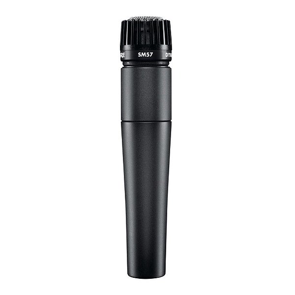 Microfone de mao dinamico unidirecional com fio - SM57-LC - Shure