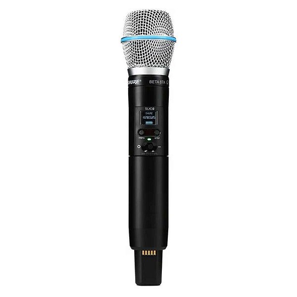 Microfone Bastão Shure SLXD2/B87A-G58 Condensador