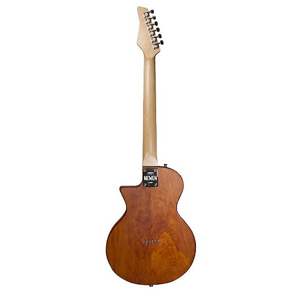Guitarra Les Paul Newen - Frizz Cedar - Cor Natural