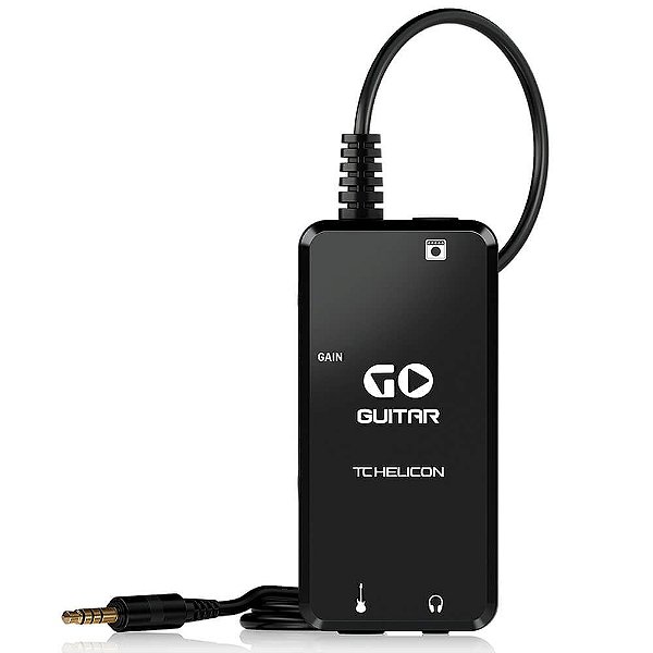 Interface de áudio Tc-Helicon Go Guitar USB