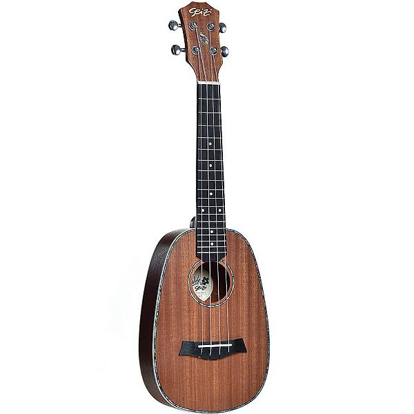Ukulele Acústico Seizi Maui Plus Pineapple Concert Sapele