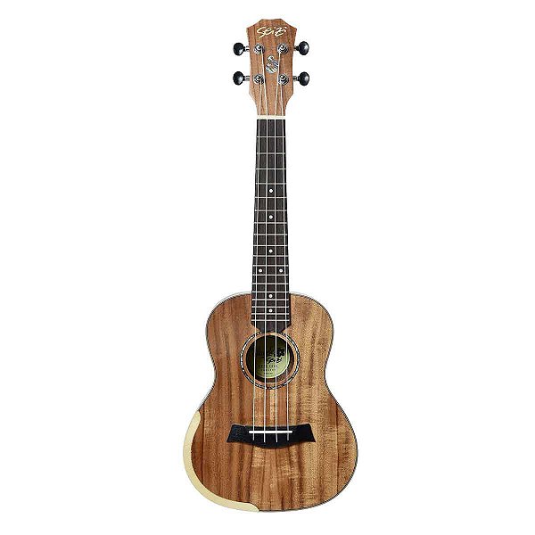 Ukulele Acústico Seizi Bora-Bora Concert Koa com Bag