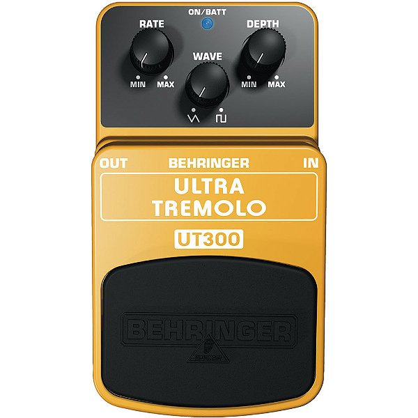 Pedal de Efeito Behringer UT300 Ultra Tremolo para Guitarra