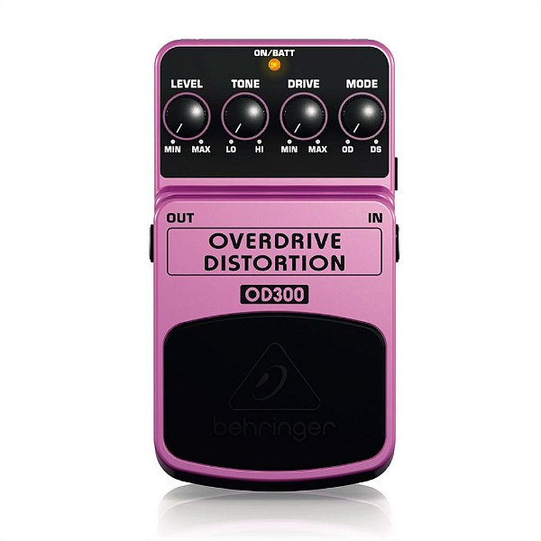 Pedal de Efeitos Behringer OD300 Overdrive/Distorção