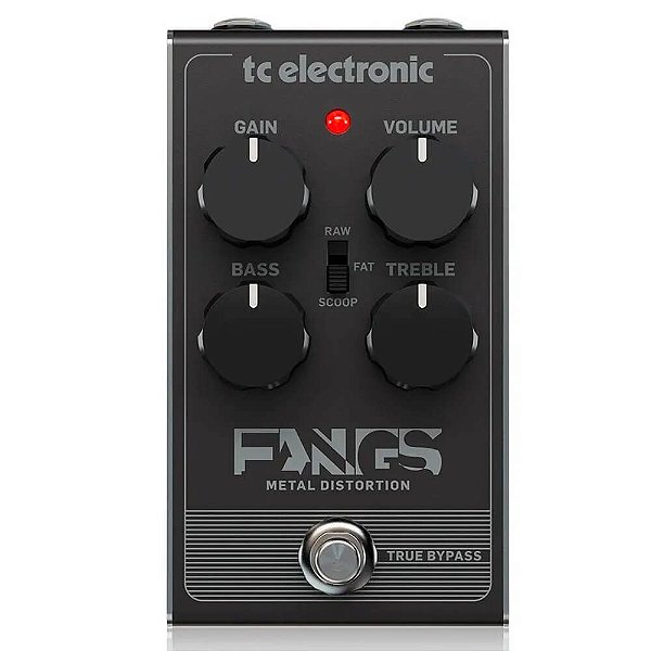 Pedal Tc Electronic Fangs Metal Distortion