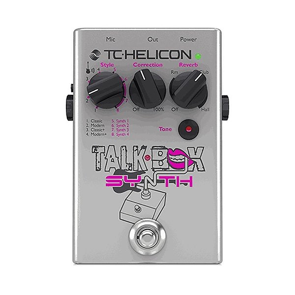 Pedal - TALKBOX SYNTH - TC Helicon