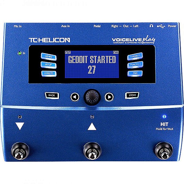 Pedal - VOICELIVE PLAY - TC Helicon