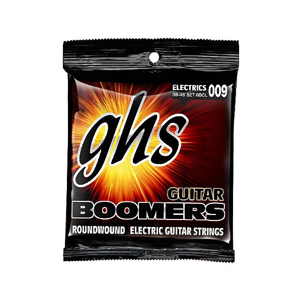 Encordoamento GHS GBCL .009/.046 Boomers para Guitarra