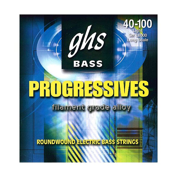 L8000 - ENC BAIXO 4C BASS PROGRESSIVES ESC LONGA 040/100 - GHS