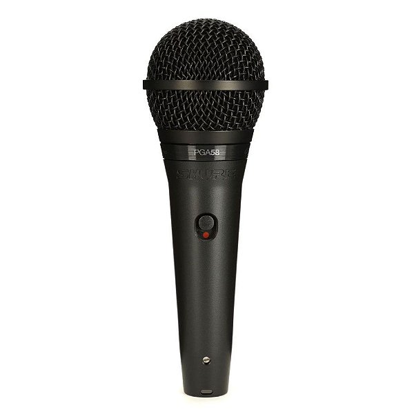 Microfone dinamico cardioide para vocais - PGA58-XLR - Shure