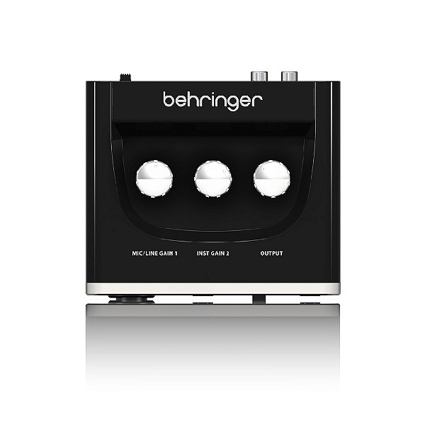 Interface De Áudio Behringer U-phoria Um2 Usb