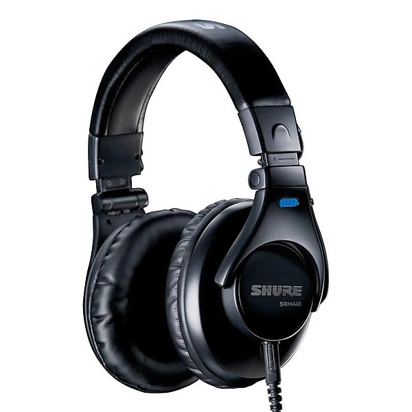 Fone de ouvido Shure SRH440 Circumaural Estúdio com fio