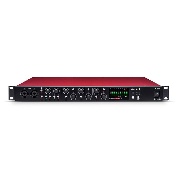 Pré Amplificador Focusrite Scarlett Octopre Adat 8 Canais