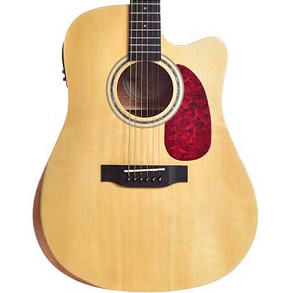 Violão Eletro-Acústico Seizi Neo Tokyo Cutaway Natural com Bag