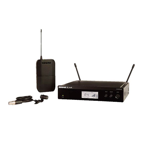 Sistema de Microfone sem fio com lapela e bodypack - BLX14R/W85-M15 - Shure